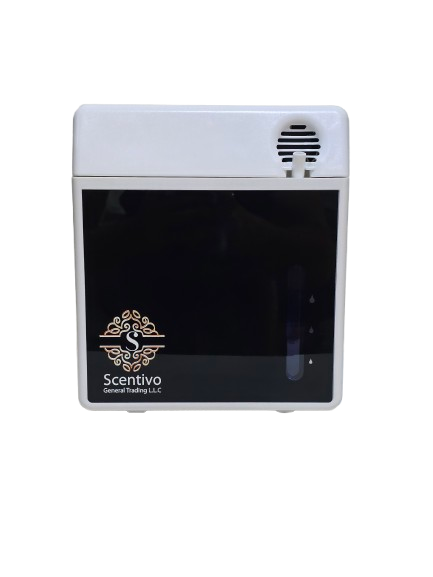 NOIRSYNC Scent Diffuser with Digital Display | For Living Rooms, Lounges, and Offices | 200 ml Capacity | Modern Touch Screen Control (Black)