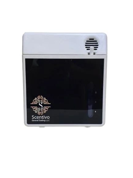 NOIRSYNC Scent Diffuser with Digital Display | For Living Rooms, Lounges, and Offices | 200 ml Capacity | Modern Touch Screen Control (Black)