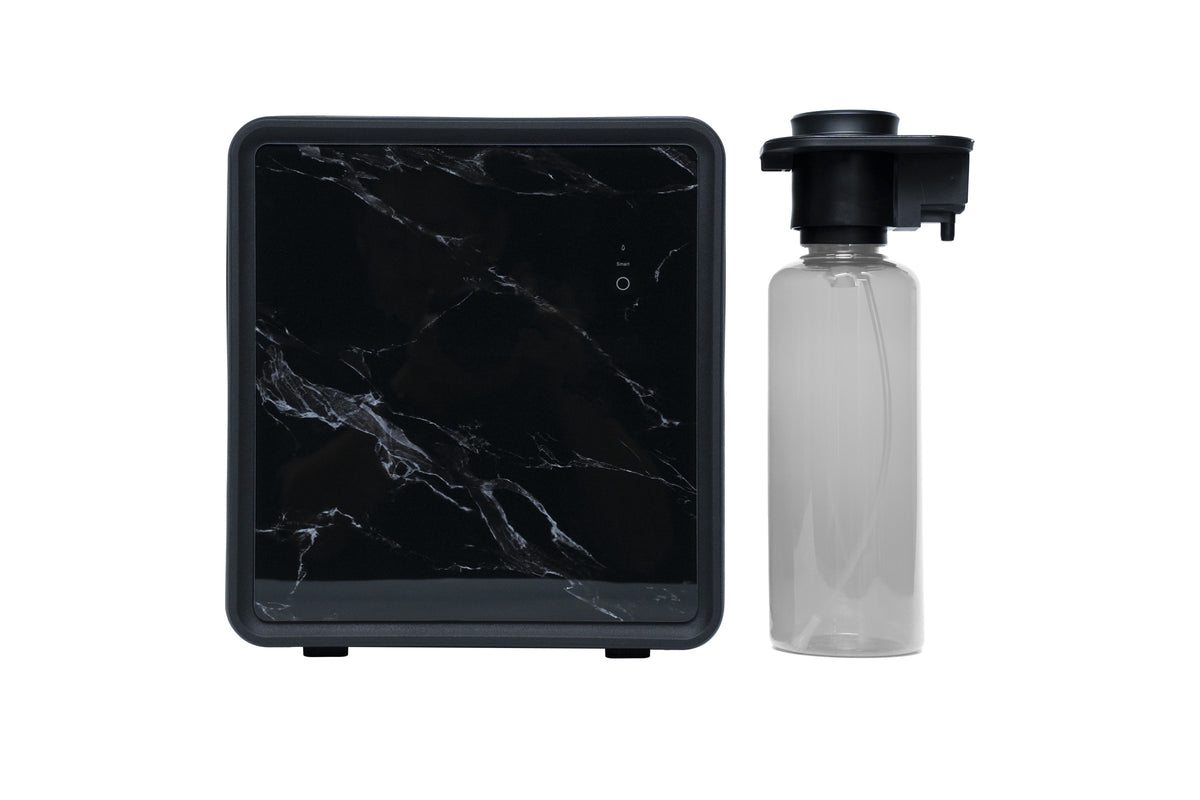 Scentivo ASH 1000 scent diffuser machine, black marble-effect glass