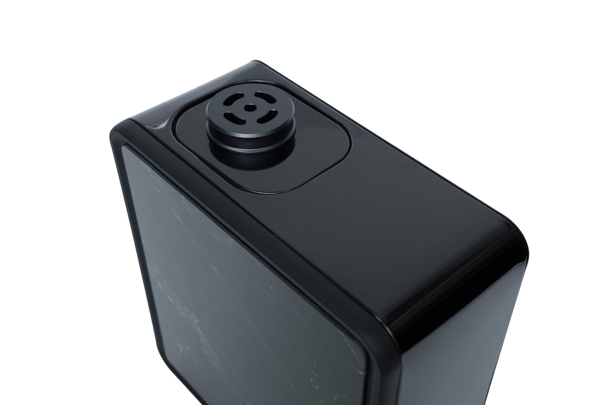 Scentivo ASH 1000 scent diffuser machine, black marble-effect glass