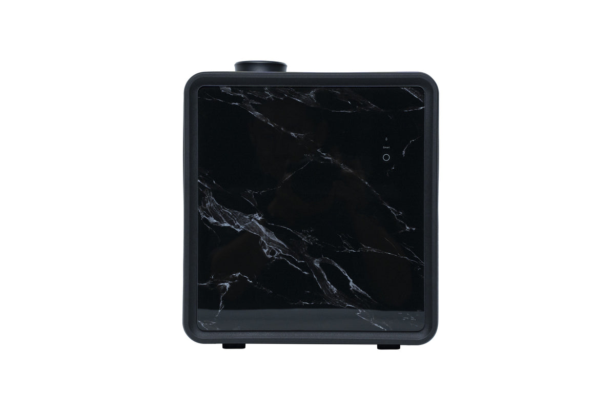 Scentivo ASH 1000 scent diffuser machine, black marble-effect glass