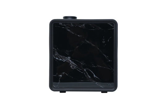 Scentivo ASH 1000 scent diffuser machine, black marble-effect glass