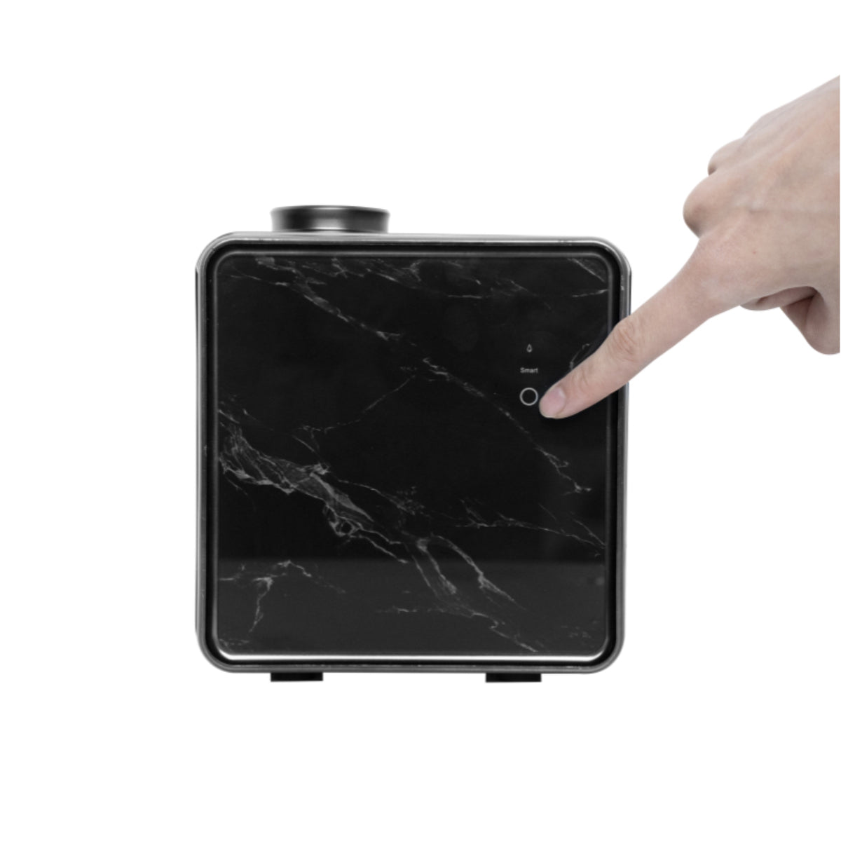 Scentivo ASH 200 scent diffuser machine, black marble-effect glass