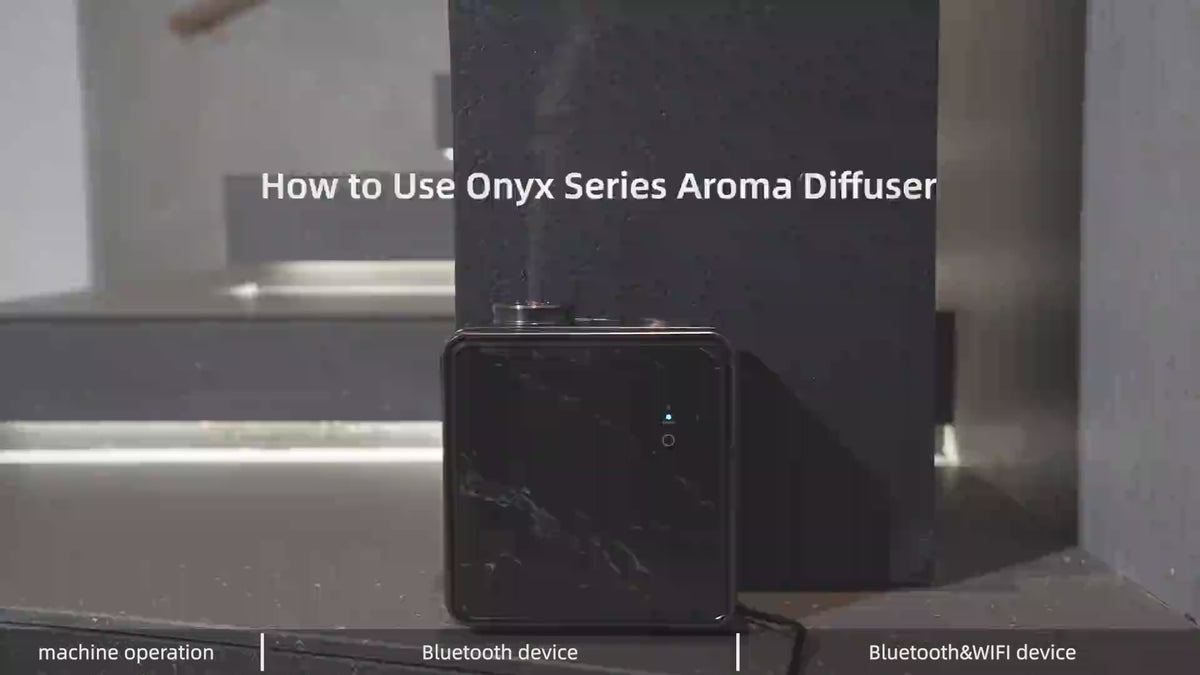 How to connect the Scentivo ASH 500 scent diffuser to the app (Bluetooth / Wi-Fi)